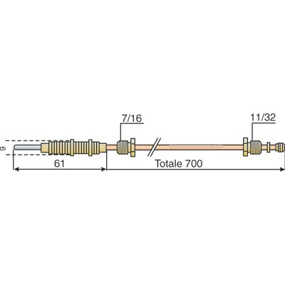 Thermocouple- ROBERTSHAW - R-44336