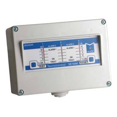 Gas detector se 194k 3 areas- TECNOCONTROL - SE194K