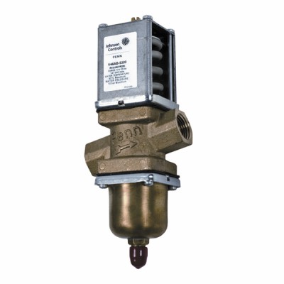 Pressure-actuated municipal water valve 2v Kv: 1.8 threaded - JOHNSON CONTROLS : V46AA-9510