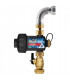 Magnetic filter MGF black with valve and compression fitting 22- RBM - 37010500
