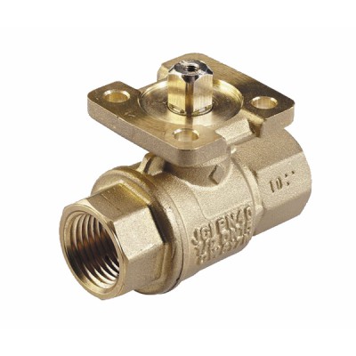Threaded 2-way ball valve PN40 - JOHNSON CONTROLS : VG1205AD