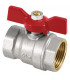 Ball valve FF butterfly handle 3/4"- DIFF - 110025