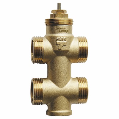 3-Way terminal unit control valve with bypass - JOHNSON CONTROLS : VG3410BS
