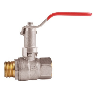 Ball valve MF with extended lever PN 40 3/4"- DIMPEXP - 1356-34