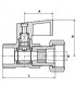 Ball valve specific applications 15/21- DIFF - 110144
