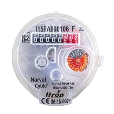 Compteur divisionnaire eau froide NARVAL 3/4"- ITRON - 6UKB15Y110BR50LCBXN_FR