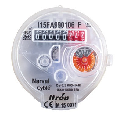 Contador divisional agua fría 20/27- ITRON - 6UKB15Y110BR50LCBXN_FR