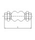 Expansion joint 1 1/4"- DIFF - 110285