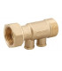 Clapet droit FT3/4"xM3/4" avec bouchon laiton court- DIFF - 110298