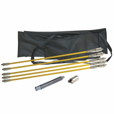 Sweeping rod sweeping kit with snap rods - DIFF