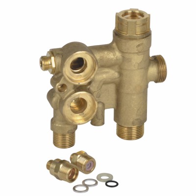 Hydroblock with platinum 3-way valve (with bypass)  - ROCA BAXI : 125569604