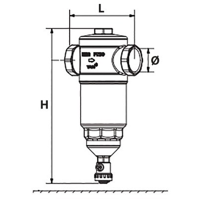 ZEPARO CYCLONE DIRT ZCD 32 en 1"1/4- IMI - 7897432