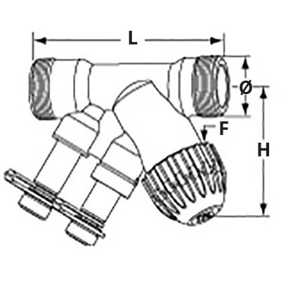 Vanne TBV-CM LF débit standard 1/2"- IMI - 52144-115
