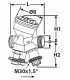 TA-COMPACT-P valve M 1 1/4" DN 25 flow from 370 to 2150 l/h- IMI - 52164-025