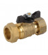 DN15 valve FT3/4" x Ø22" olive- RBM - 31740540