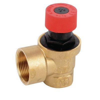 Heating valve oversized outlet FF 20x27 26x34 3 bar- DIFF - 110451