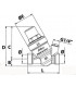 Reductor de presión acero inoxidable y filtro 3/4"- RBM - 28480500