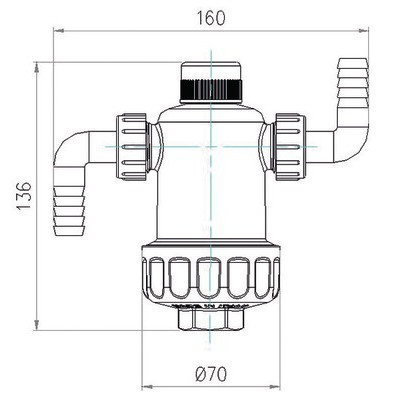 Filtro neutralizador de condensados nt1- RBM - 32860530