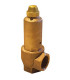 Bronze heating safety valve FF 33x42 33x42 3 bar- GOETZE - 651MHIK-32-F/F-32/32