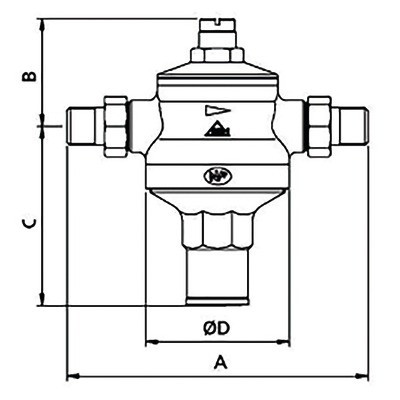 Reductor de presión con membrana Rinox HH3/4?- RBM - 510510