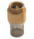 Foot valve with inlet filter, all positions 1"- DIFF - 110617
