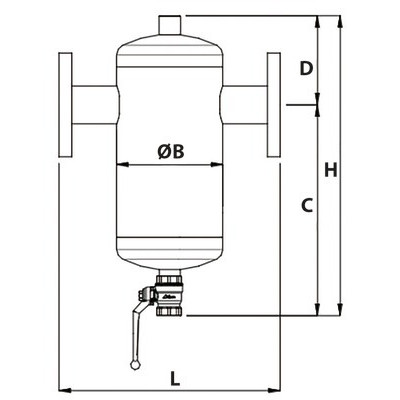 Separador automático dirterm dn80- RBM - 28291172
