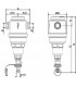 Séparateur de boue magnétique autonettoyant F1"1/4- RBM - 31730700