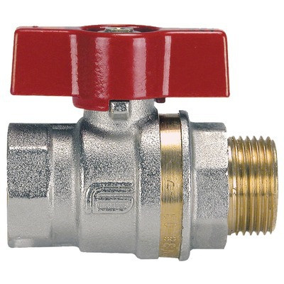 Ball valve alu butterfly handle MF 3/4" ASTER- EFFEBI - 0825R405