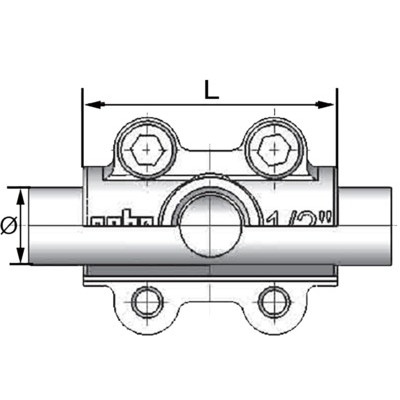Repair bypass collar ANB F 42.4 (F3/4")- GEBO - 01.261.28.0402