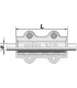 Repair clamp long version 2"- GEBO - 01.252.28.06
