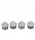 Kit 4 bouchons 1"1/4- DIFF - 111064
