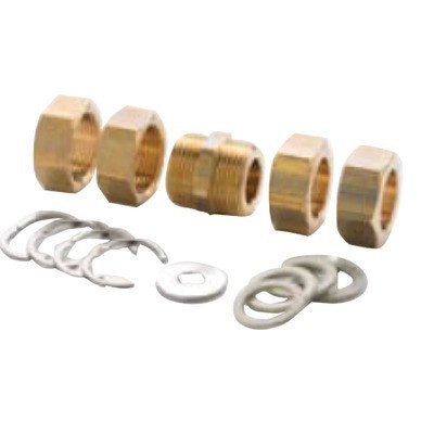 Kit raccordement 2 flexibles RAPID DN32- DIFF - 111656