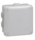 Boite de dérivation carrée PLEXO Ø105x105x55 grise- LEGRAND - 092022