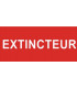 Étiquette rigide extincteur- DIFF - 111791