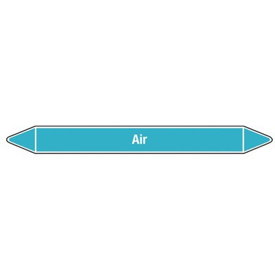 Étiquette souple adhésive air- DIFF - 111801  - (X10)