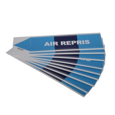 Étiquette souple adhésive air repris- DIFF - 111804  - (X10)