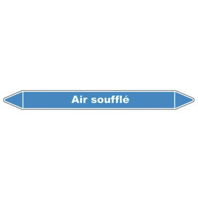 Étiquette souple adhésive air soufflé- DIFF - 111805  - (X10)