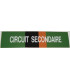 Étiquette souple adhésive circuit second- DIFF - 111809  - (X10)