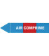 Étiquette souple adhésive air comprimé- DIFF - 111819  - (X10)