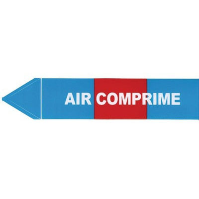 Étiquette souple adhésive air comprimé- DIFF - 111819  - (X10)