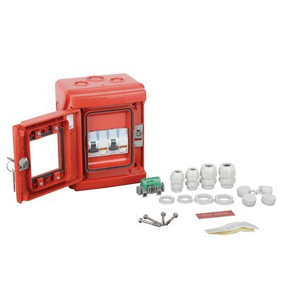 Coffret sécurité chaufferie 4 modules éq- LEGRAND - 038082