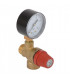 Soupape chauffage 3b avec mano MF1/2"- DIFF - 111885