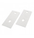 Platinas de pared quebradiza blanca- ACOVA - 123021