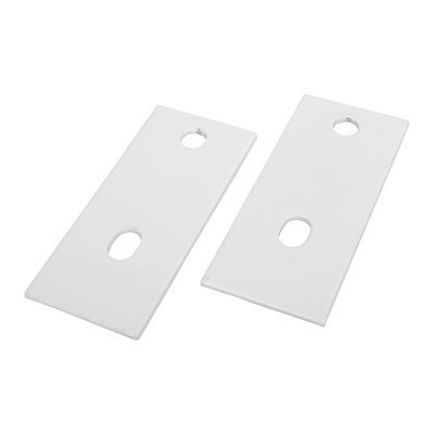 Platines mur friable blanc- ACOVA - 123021
