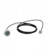 manometre d.27 gris 0-4 bar cap plast.- ATLANTIC - 149998