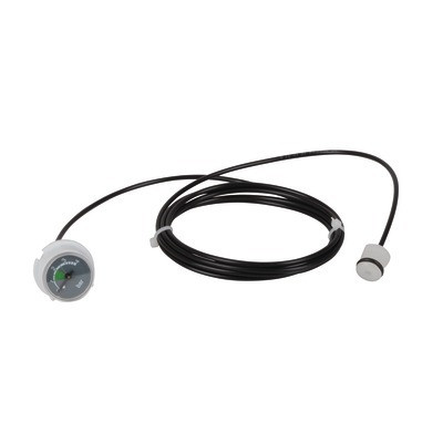 manometre d.27 gris 0-4 bar cap plast.- ATLANTIC - 149998