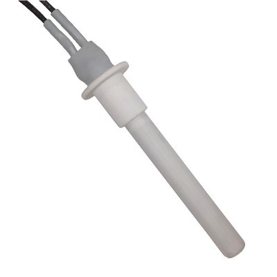 Bujía de cerámica con brida 260 W 107 mm- DIFF - 150070