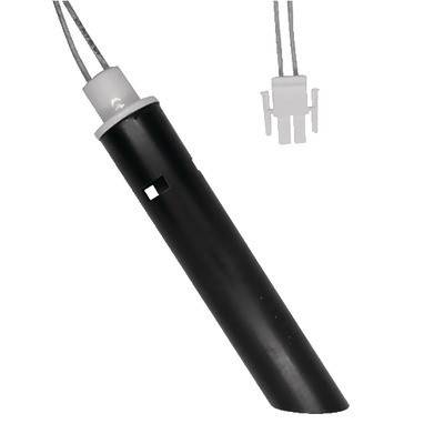 Quartz plug with resistance support tube 350W 130mm- DIFF - 150087