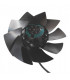 Ventilador axial de 27 W con aspa metálica- DIFF - 150264