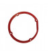 Silicone front seal 4 extractor holes 142mm- DIFF - 150502